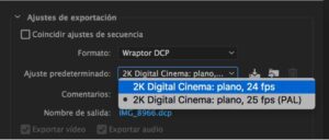 DCP Mastering (Digital Cinema Package)